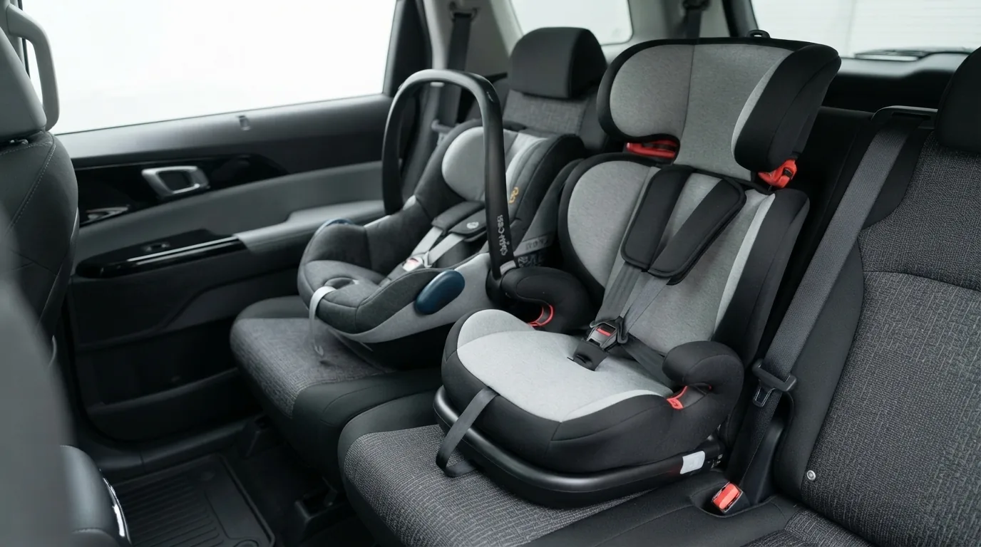 Child safety seats in vehicle — Wollondilly Airport Shuttle